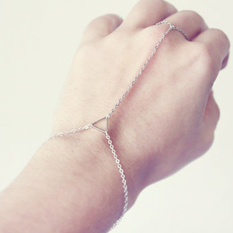 Hand Slave Chain Bracelet Link Finger Ring