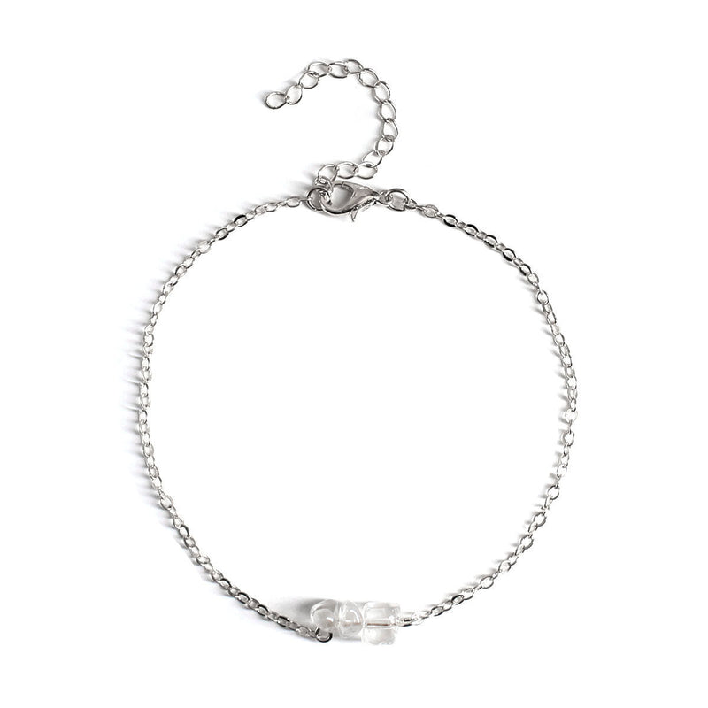 Natural Crystal Pendant Anklet Jewelry