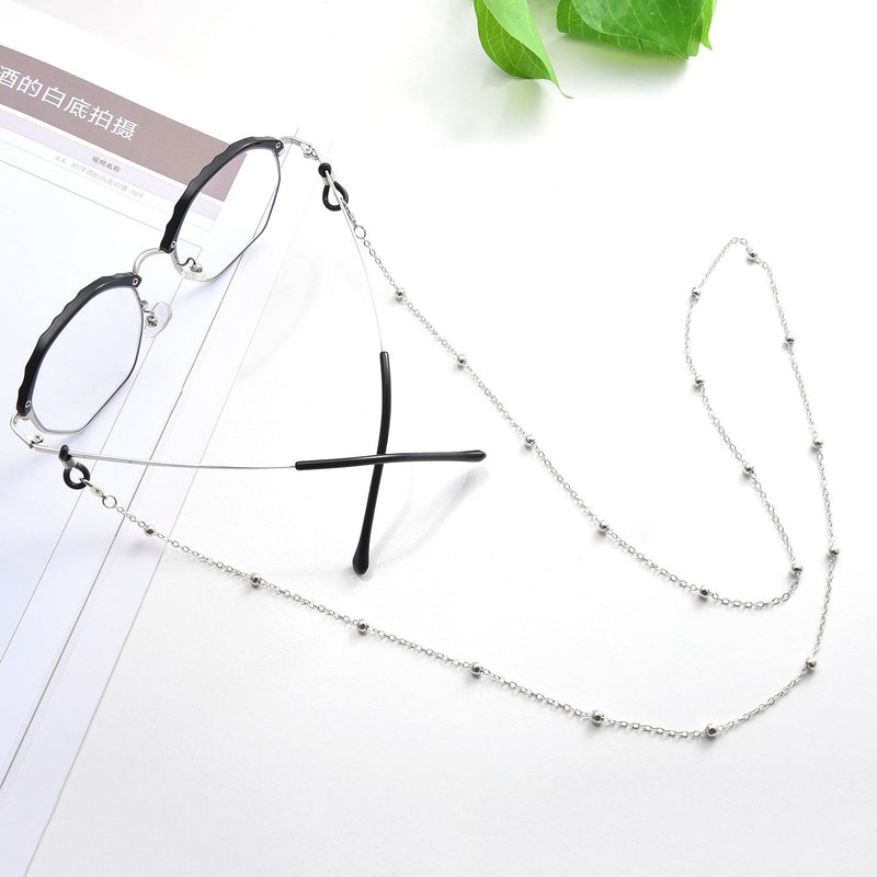 Woman Metal Masking Chains Sunglasses Elegant Glasses Accessories