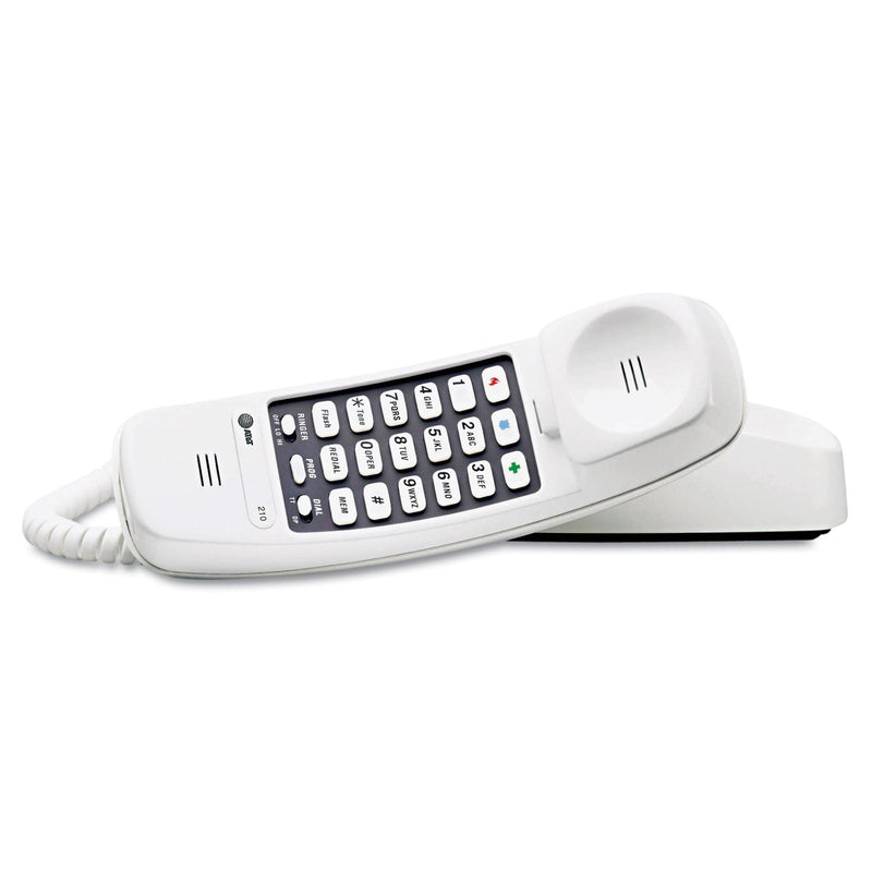 AT&T 210 Trimline Telephone, White