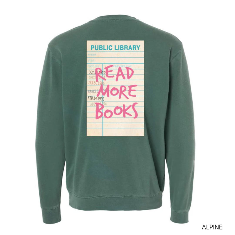Read More Books - Pigment Crewneck
