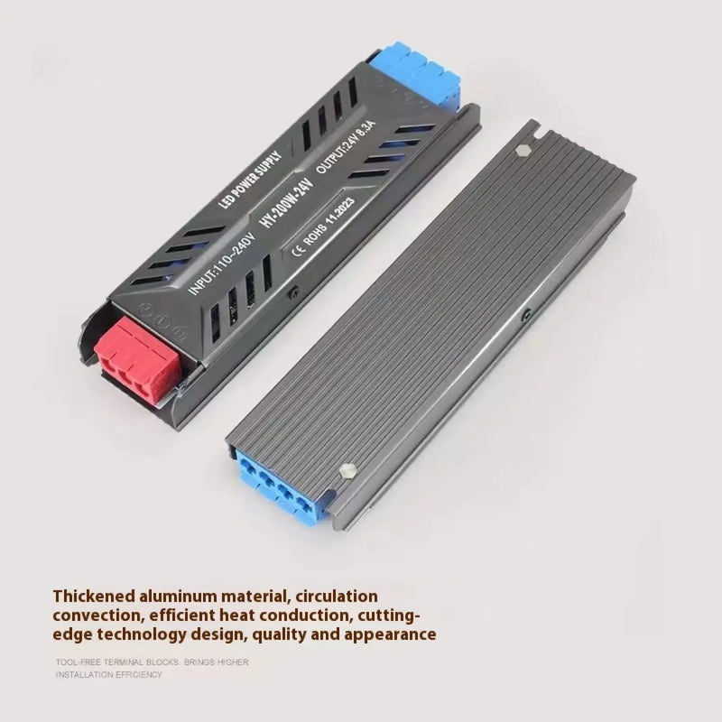 12V Power Supply for LED Strip with Anti-Strobe Technology