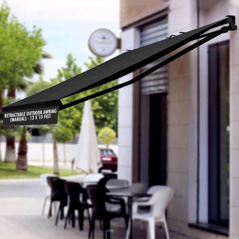 Multiple Awnings Brasilia Athena Manual Retractable Sun Shade Awning (SAK35164)