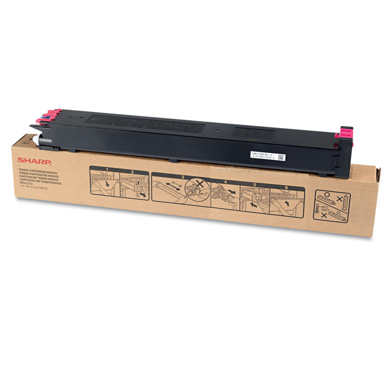 Sharp MX31NTMA Toner, 15,000 Page-Yield, Magenta