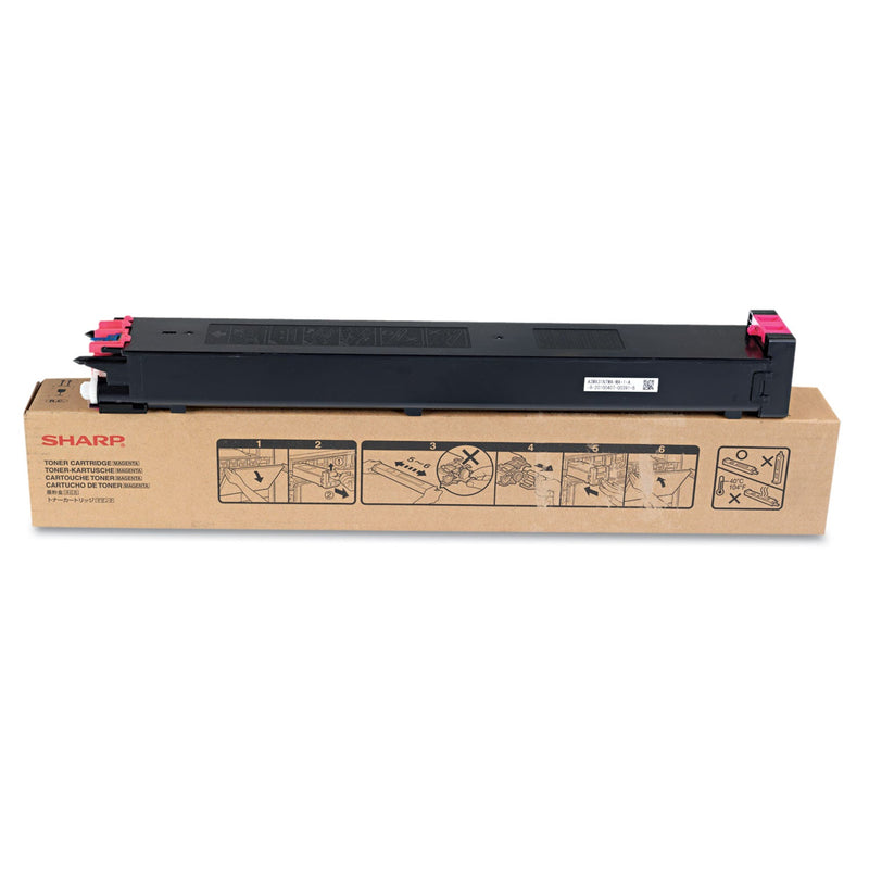 Sharp MX31NTMA Toner, 15,000 Page-Yield, Magenta