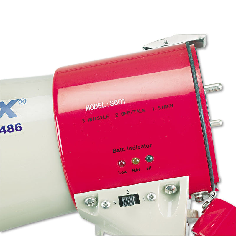 AmpliVox MityMeg Piezo Dynamic Megaphone, 15 W, 0.62 mi Range