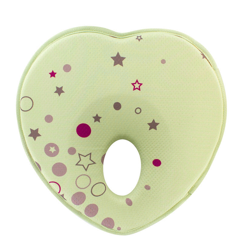 Newborn Anti-Roll Pillow with Flat Head Prevention