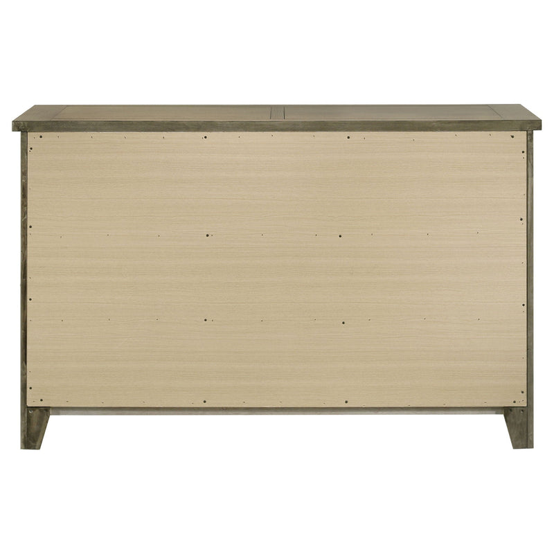 Hazlewood 6-drawer Bedroom Dresser Cabinet Vineyard Oak
