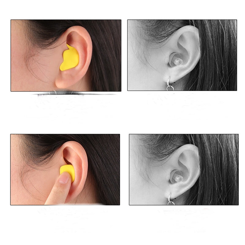 Plastic Sponge Earplugs
