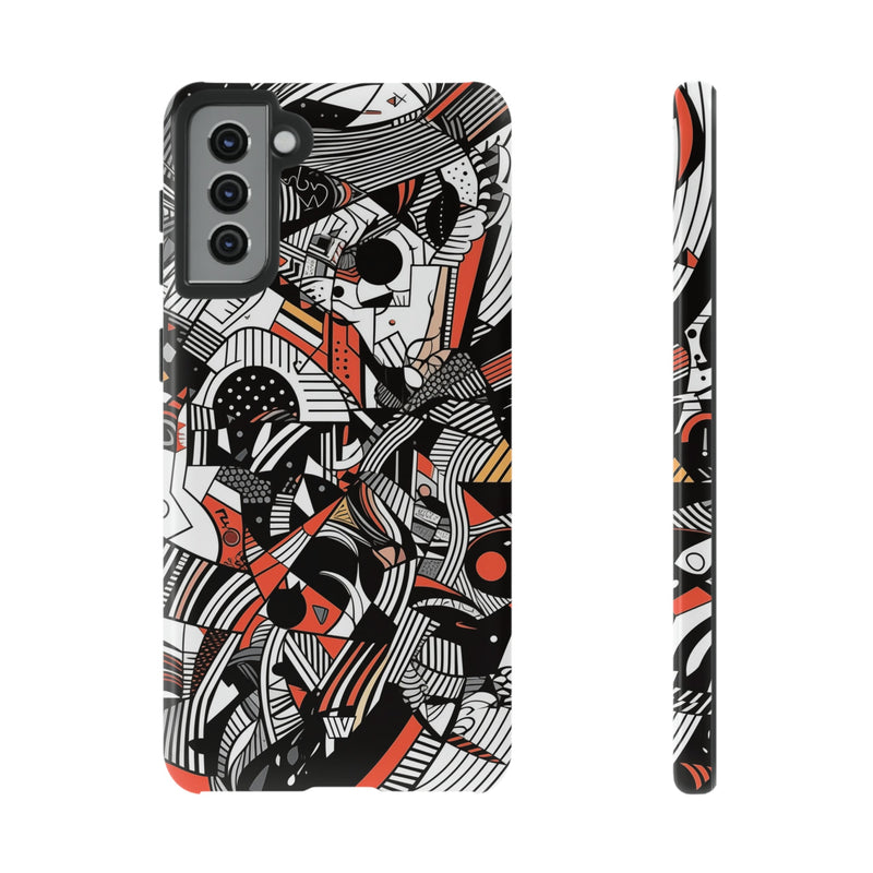 ABSTRACT DOODLE #3 | Tough Phone Case