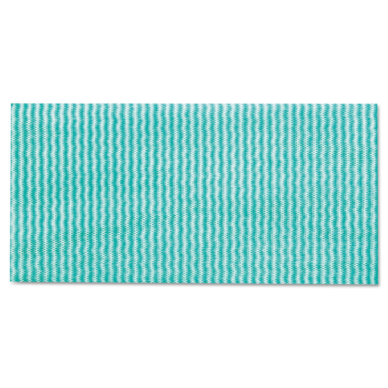 Chix Wet Wipes, 14 x 21, White/Green, 100 Towels/Pack, 9/Carton