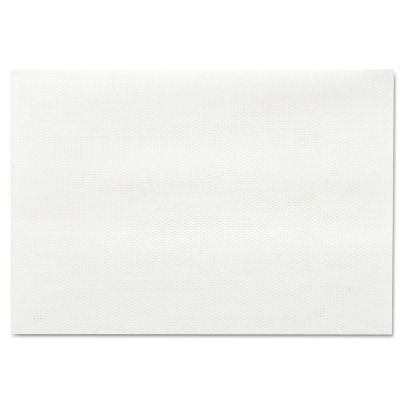 Chix Masslinn Shop Towels, 12 x 17, White, 100/Pack, 12 Packs/Carton