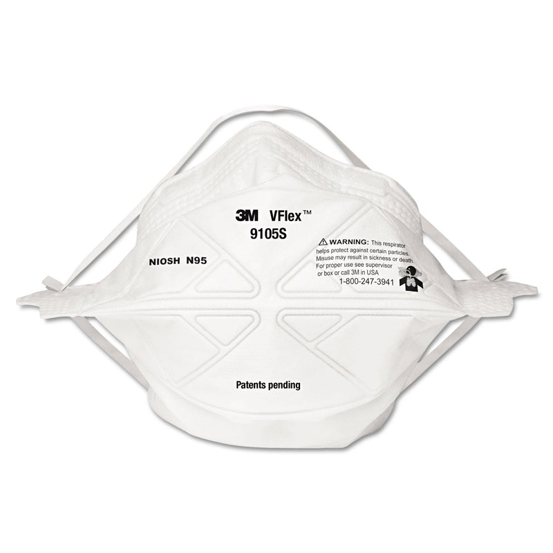 3M VFlex Particulate Respirator N95, Small, 50/Box