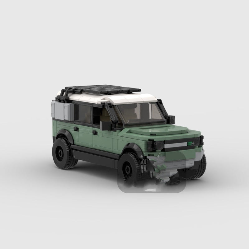 Creative DIY Building Block Car Model