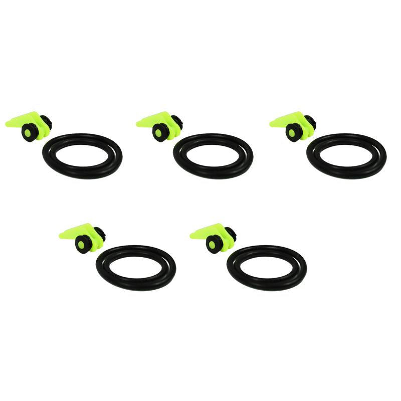 LEO 5 set/lot Plastic Fishing Hook