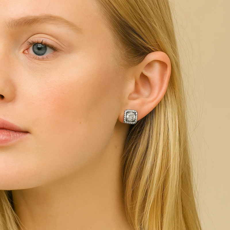 Katlyn Crystal Stud Earrings