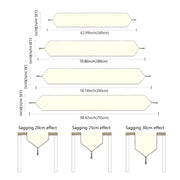 New Black White Striped Table Runner Tea Table TV Cabinet Tablecloth Home Decor Cover Table Cloth with Tassel Party Bed Runner