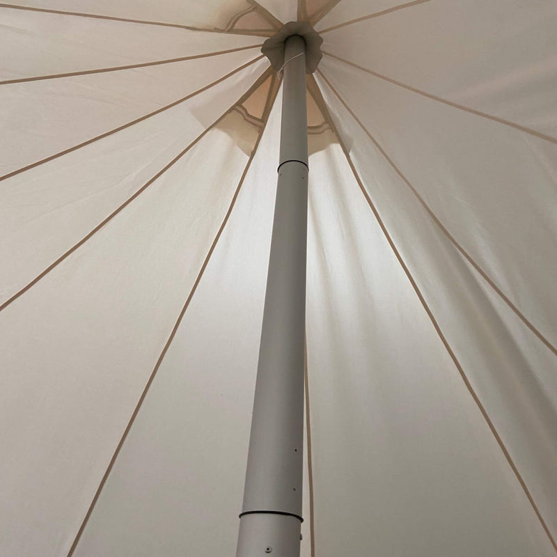 [13X19FT] Extra Large Heavy-Duty Outdoor Four Seasons Glamping Canvas Bell Yurt Tent (SAK45688)