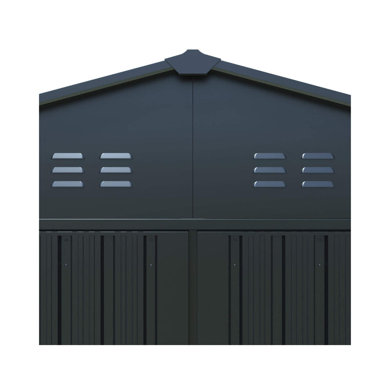 [13X20FT] Alora Extra-Large Premium Weather-Resistant Outdoor Multi-Purpose Utility Storage Shed (SAK84920)