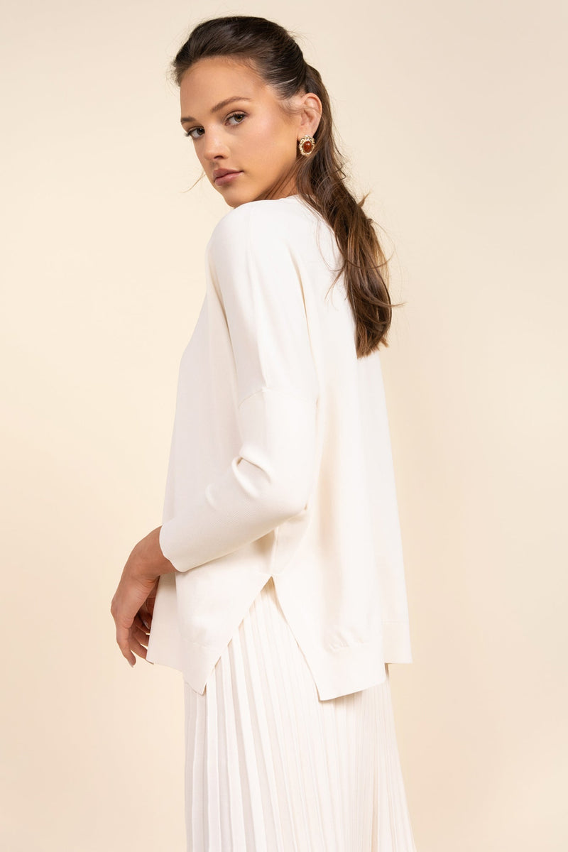 Montia Top in Coconut