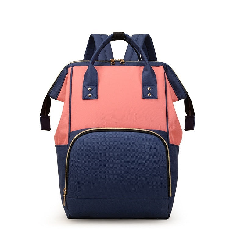 Water-repellent Oxford Fabric Backpack With A Stylish Versatile Design