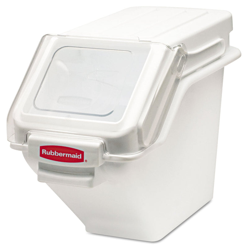 Rubbermaid ProSave Shelf Ingredient Bins, 5.4 gal, 11.5 x 23.5 x 16.88, White, Plastic