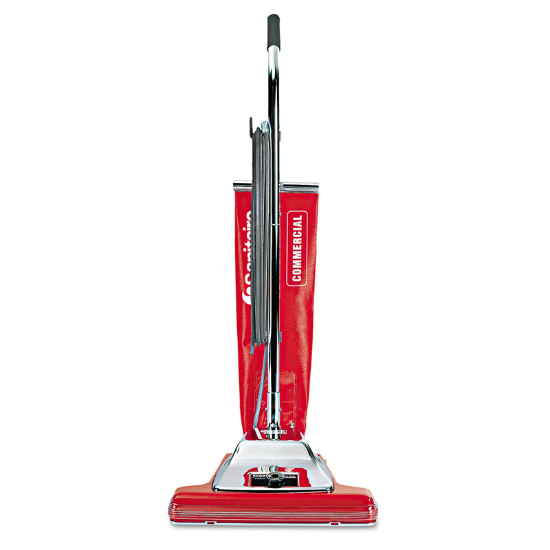 Sanitaire TRADITION Upright Vacuum SC899F, 16" Cleaning Path, Red