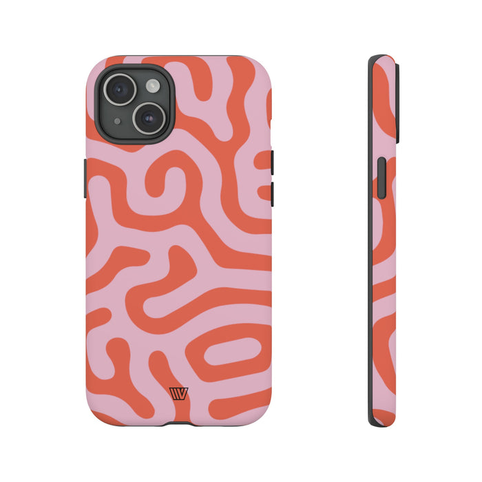 CORAL ORGANIC LINES | Tough Phone Case