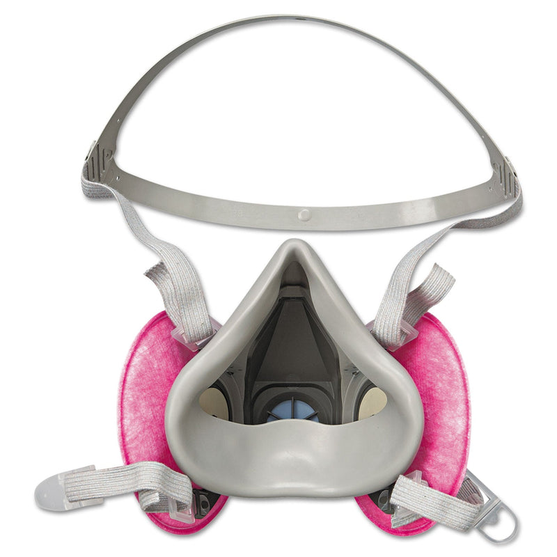 3M Half Facepiece Respirator 6000 Series, Reusable, Medium