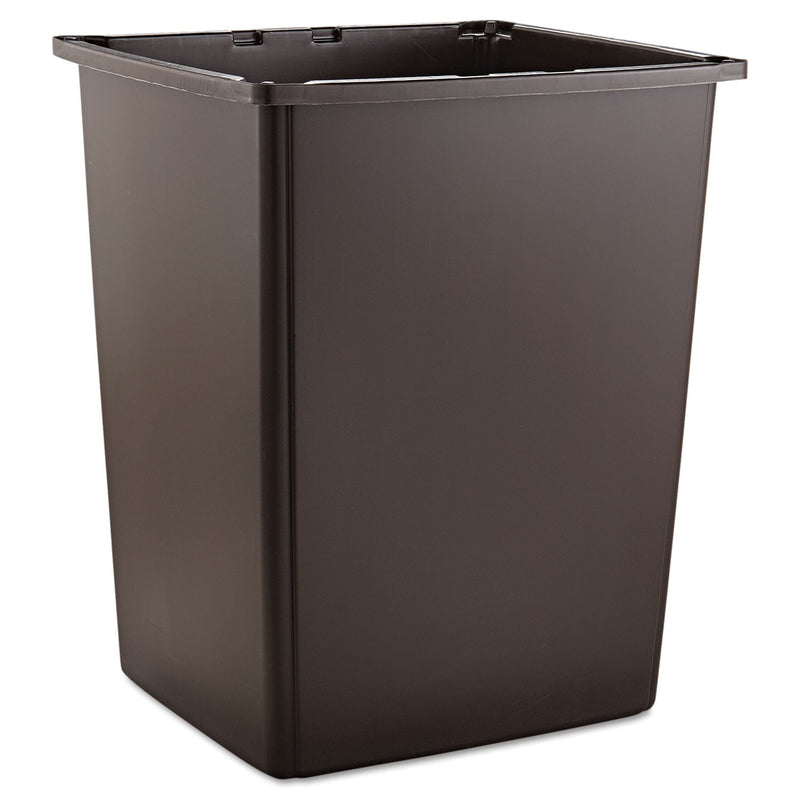 Rubbermaid Glutton Container, Rectangular, 56 gal, Brown