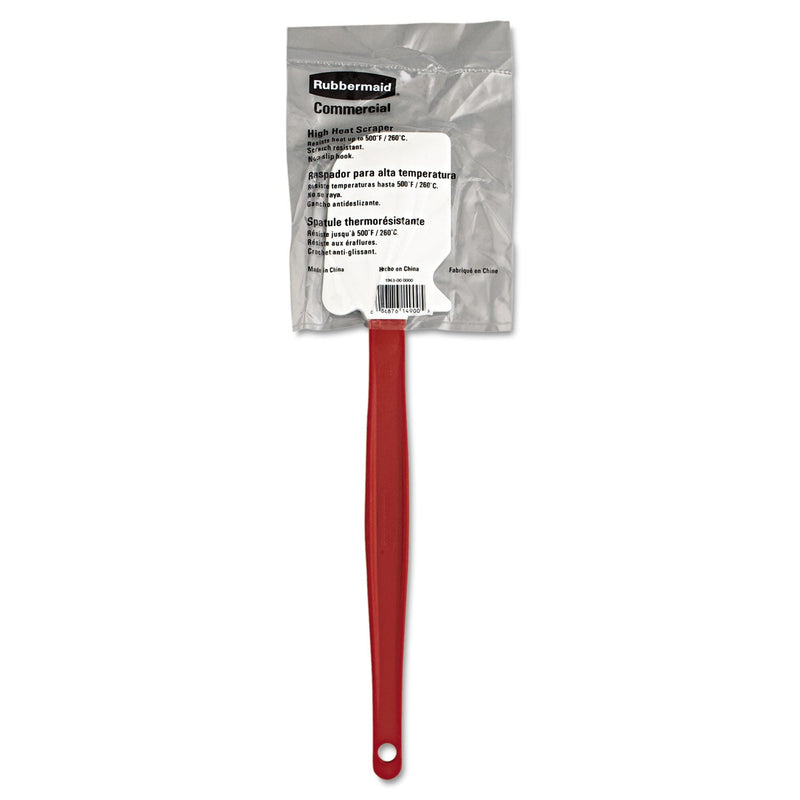 Rubbermaid High-Heat Cook's Scraper, 13 1/2", Red/White