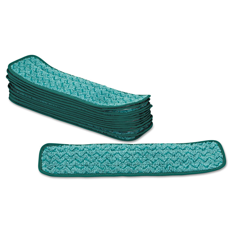 Rubbermaid Microfiber Dust Pad, 18.5 x 5.5, Green