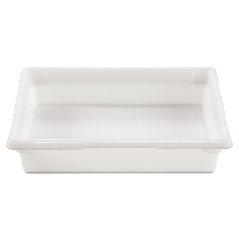 Rubbermaid Food/Tote Boxes, 8.5 gal, 26 x 18 x 6, White, Plastic