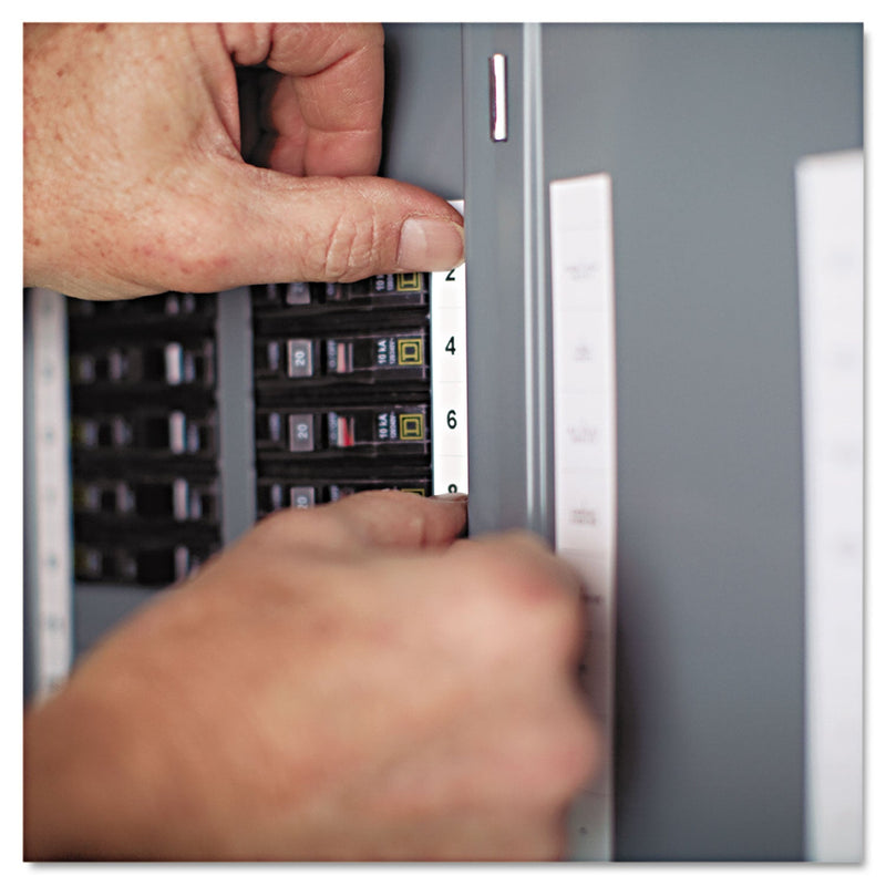 DYMO Rhino Permanent Poly Industrial Label Tape, 0.37" x 18 ft, White/Black Print