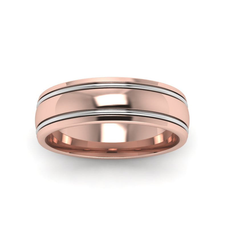 Two Tone Gold Ring