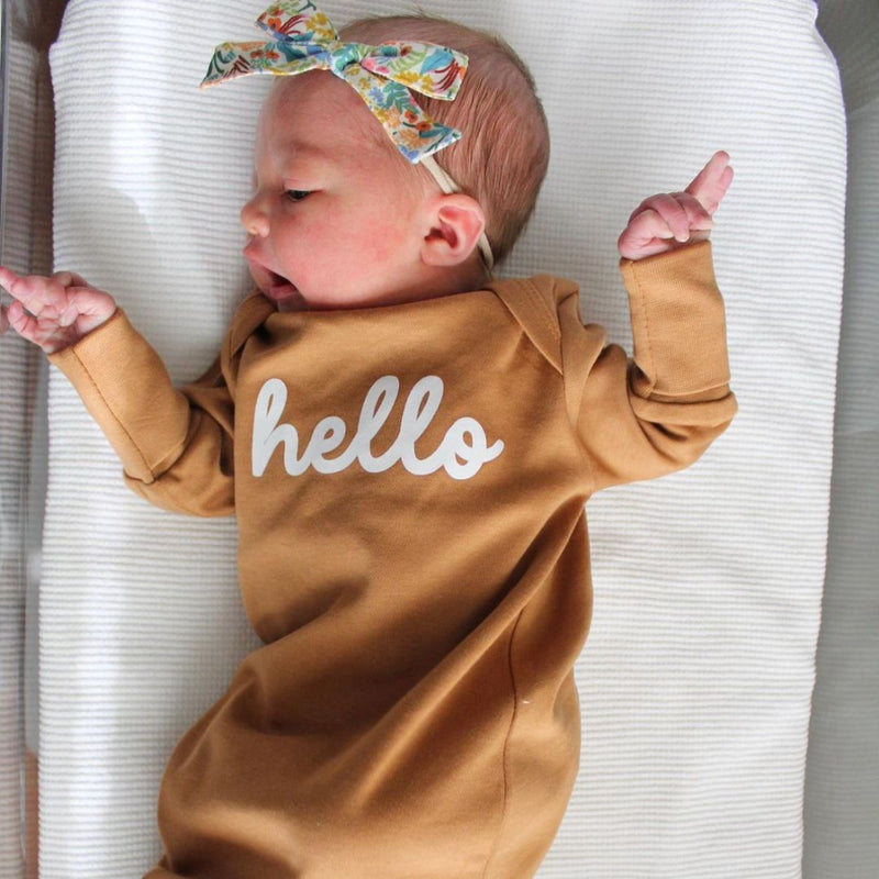 Knotted Grown - Organic Cotton - Hello