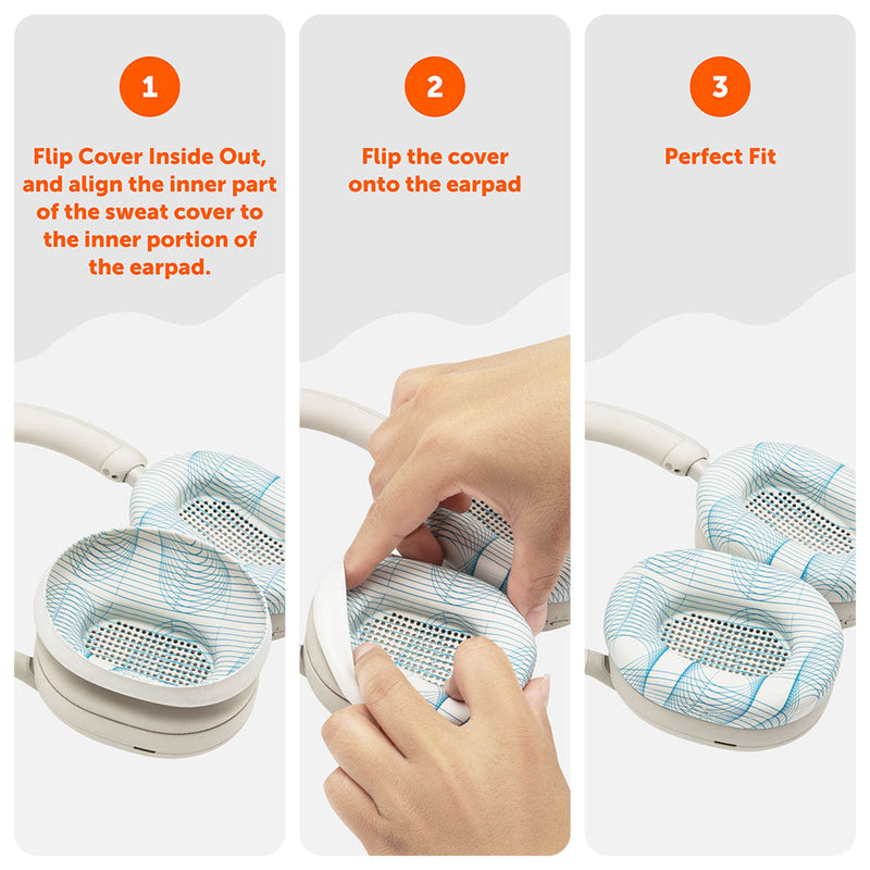 Sony WH-1000XM5 Earpad Sweat Covers - WC SweatZ