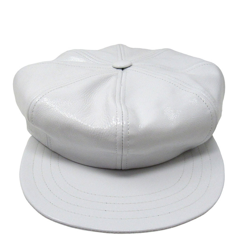 Madison Maison™  By Designing Hollywood White Motorcycle Hat