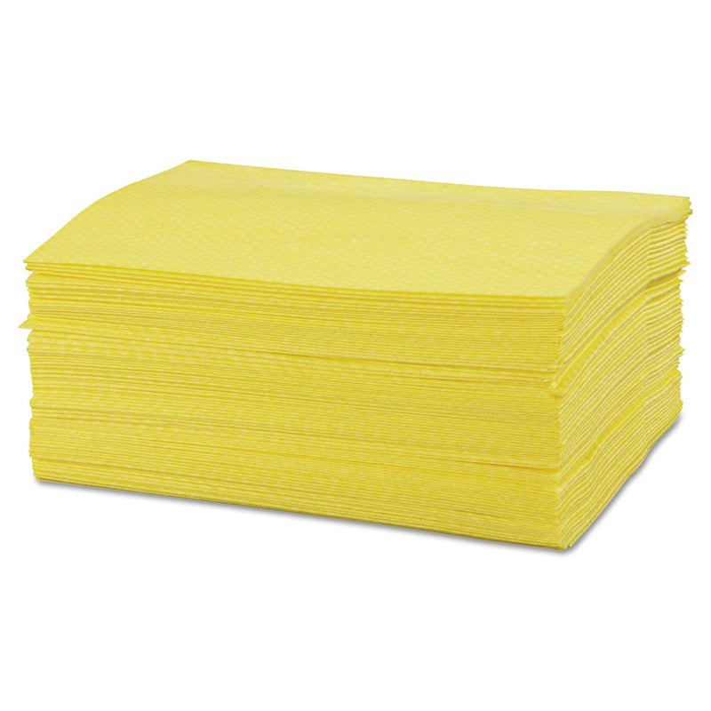 Chix Masslinn Dust Cloths, 16 x 24, Yellow, 50/Pack, 8 Packs/Carton
