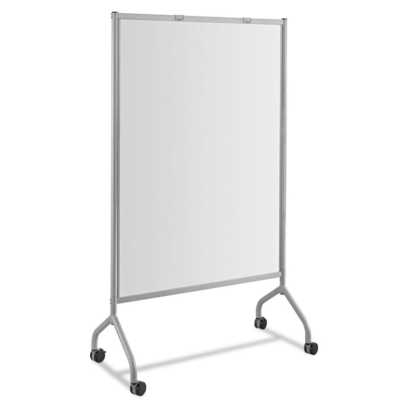 Safco Impromptu Magnetic Whiteboard Collaboration Screen, 42w x 21.5d x 72h, Gray/White
