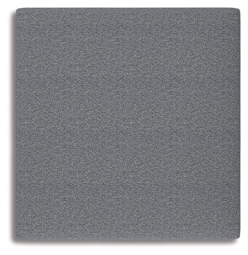 Bealton - Oversized Accent Ottoman - Salt And Pepper