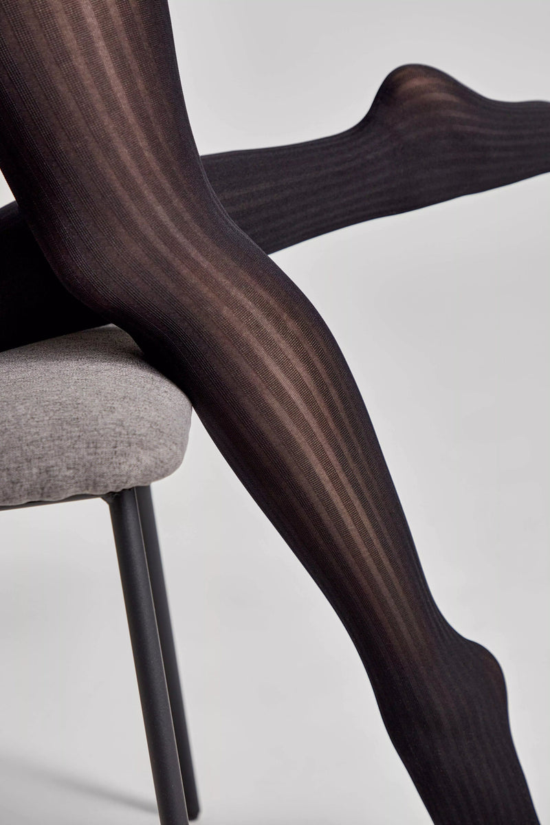 Fantasy Tights Conte Voyage - With Relief Vertical Weave