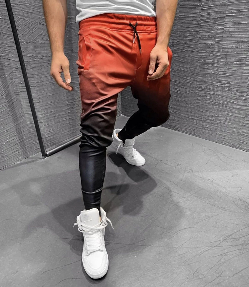 3D Gradient Slim Stretch Leggings