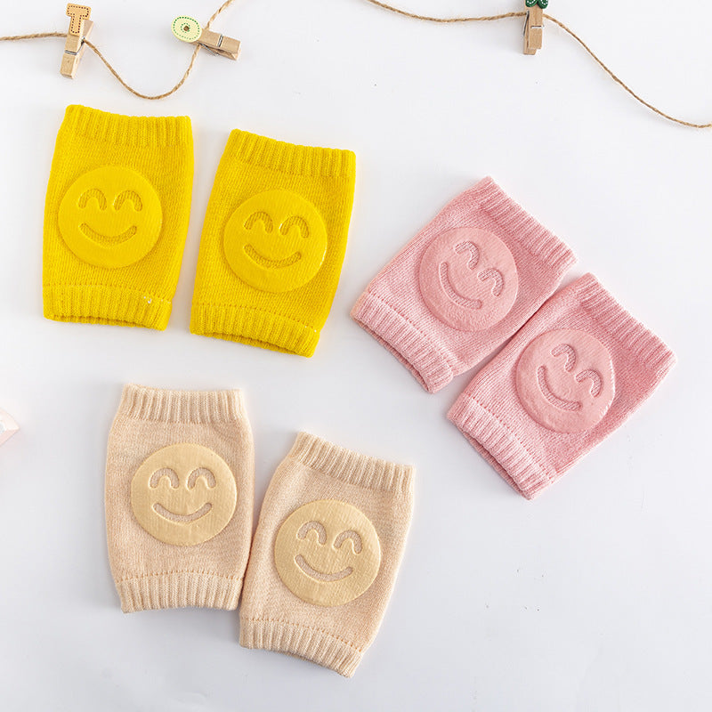 Summer Terry Baby Socks Toddler Crawling Knee Pads
