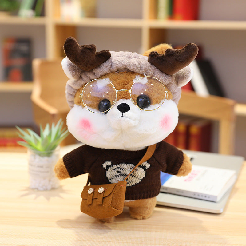 Variety Of Dress Up And Dress Up Net Red Shiba Inu Dolls