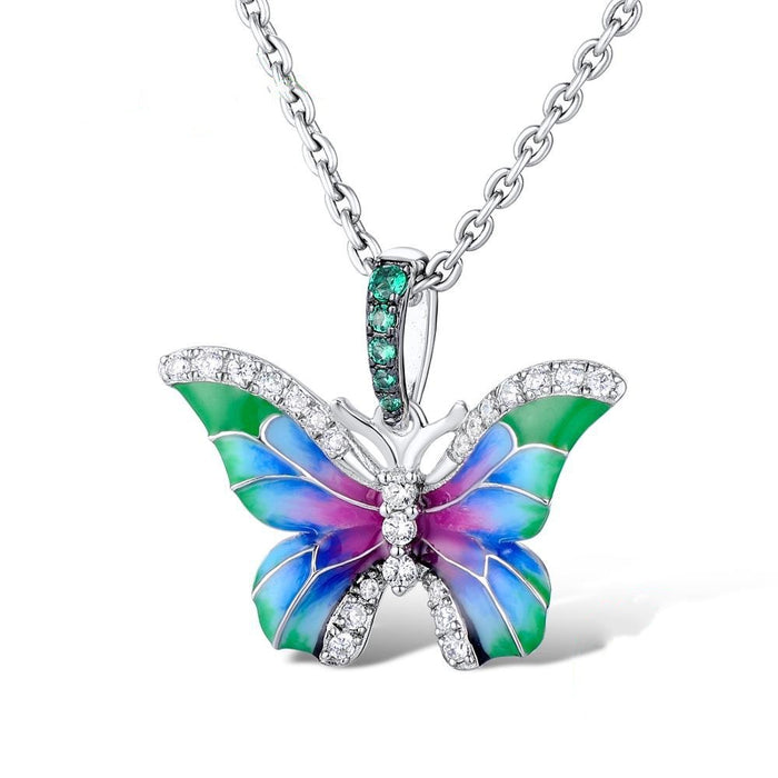 Colorful Epoxy Butterfly Ring Enamel Paint Set