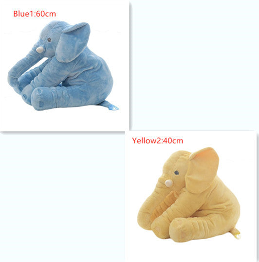 Soft Elephant Doll Pillow