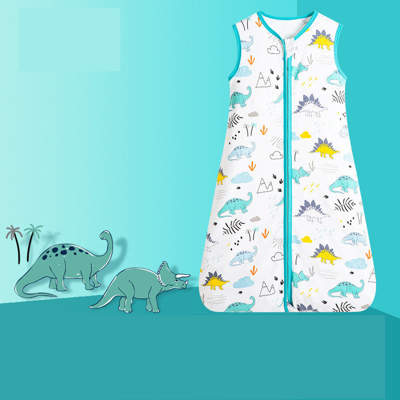 Baby Vest Pajamas Sleeveless Baby Kick-proof Children Sleeping Bag
