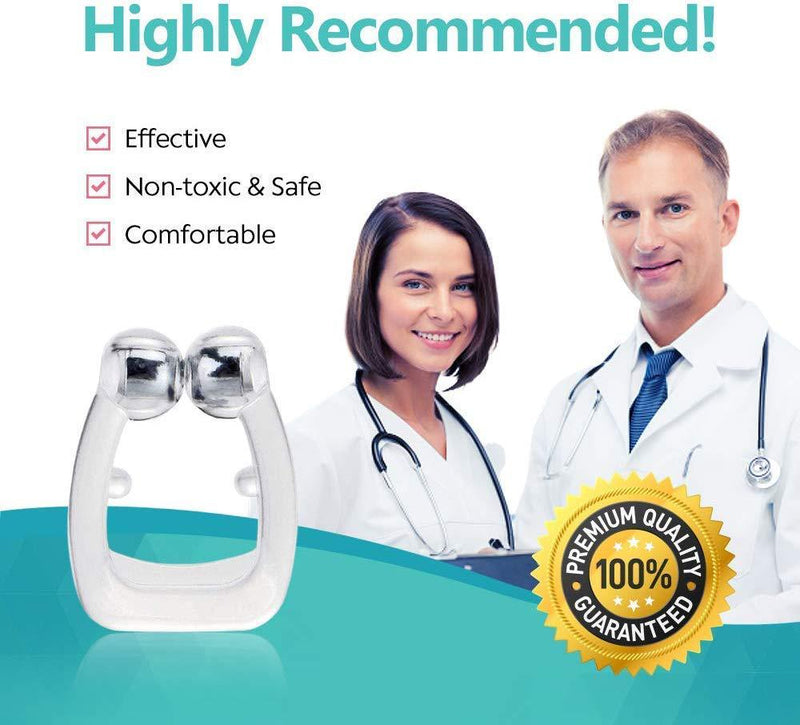 Silicone Magnetic Anti-Snoring Nose Clip