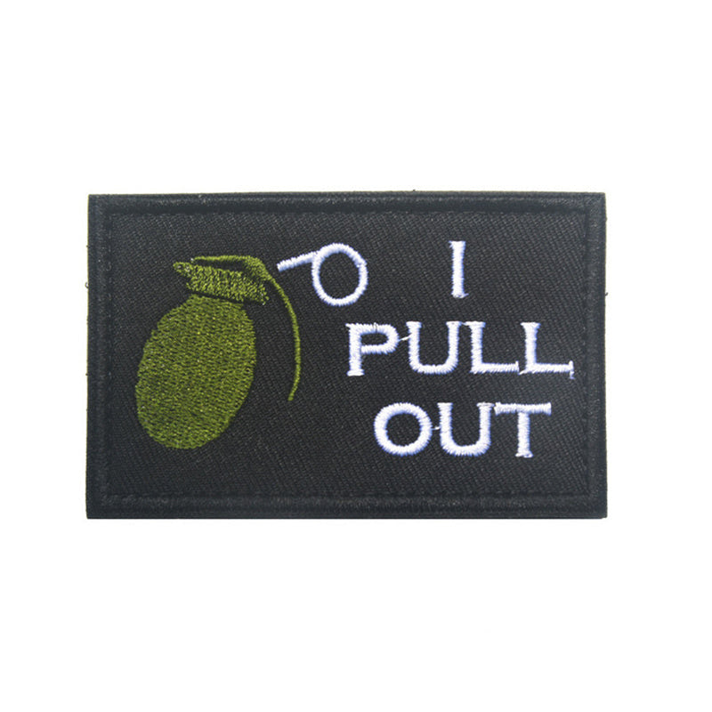 3D embroidery patch tactical military patch sticker